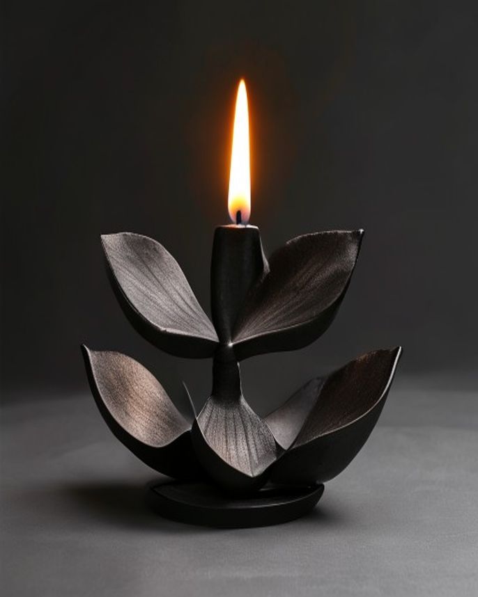 Sakura candle stand