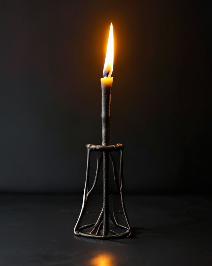 Handheld candle holder